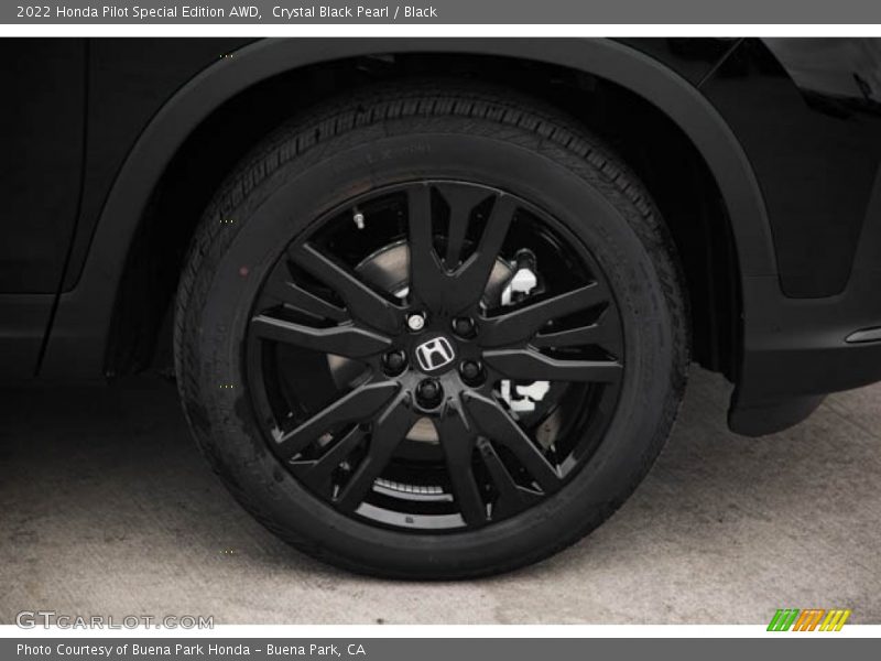 Crystal Black Pearl / Black 2022 Honda Pilot Special Edition AWD