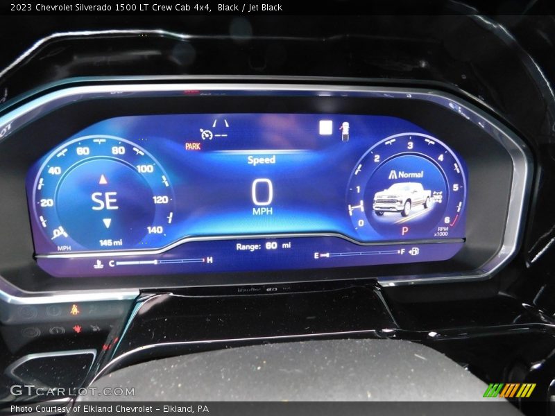 Black / Jet Black 2023 Chevrolet Silverado 1500 LT Crew Cab 4x4