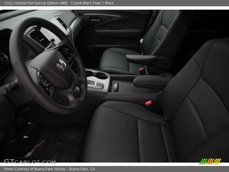 Crystal Black Pearl / Black 2022 Honda Pilot Special Edition AWD