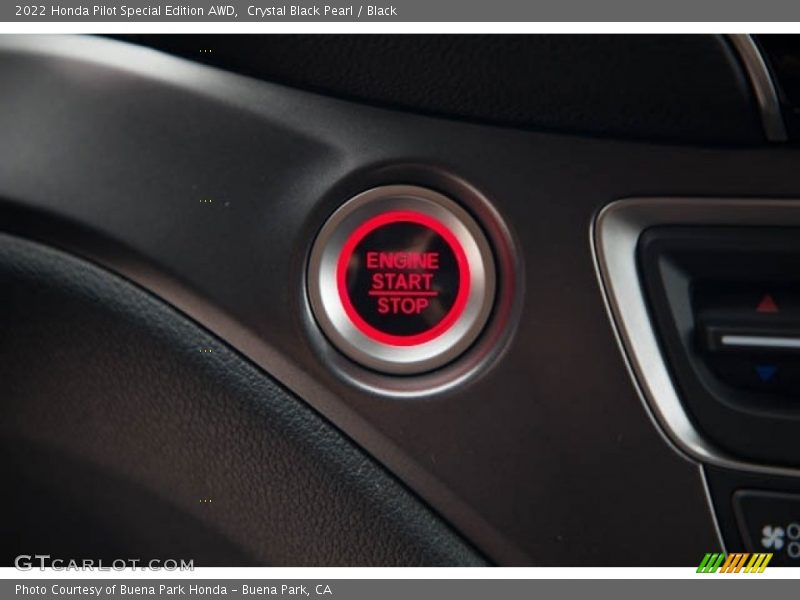 Crystal Black Pearl / Black 2022 Honda Pilot Special Edition AWD