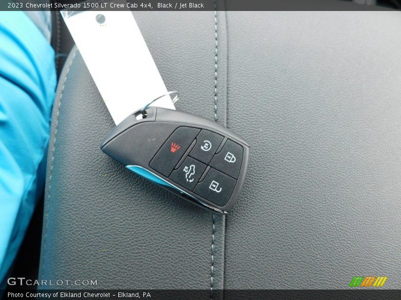 Black / Jet Black 2023 Chevrolet Silverado 1500 LT Crew Cab 4x4