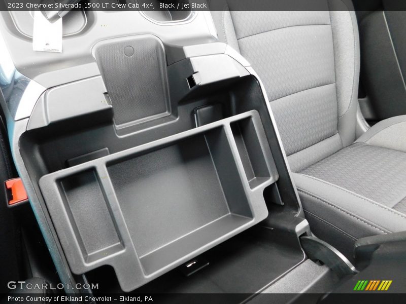 Black / Jet Black 2023 Chevrolet Silverado 1500 LT Crew Cab 4x4