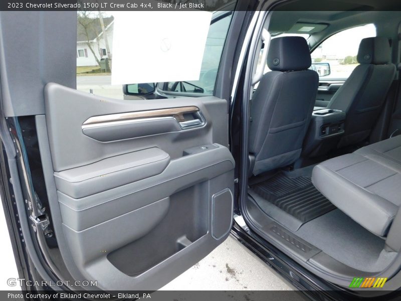 Black / Jet Black 2023 Chevrolet Silverado 1500 LT Crew Cab 4x4