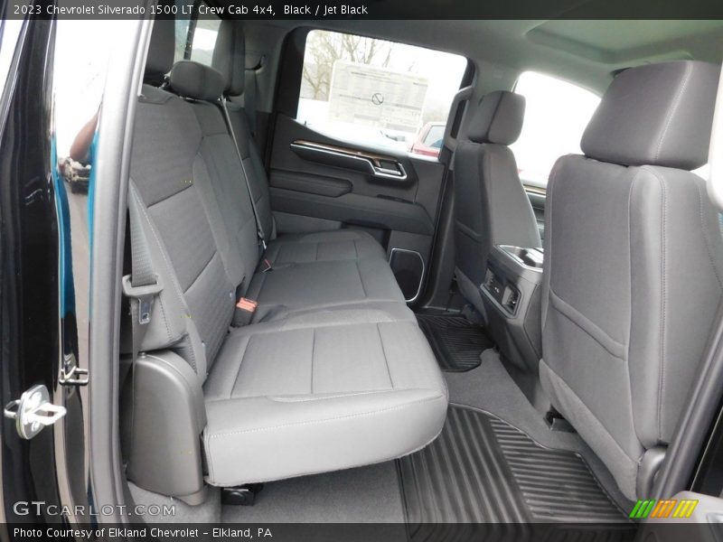 Black / Jet Black 2023 Chevrolet Silverado 1500 LT Crew Cab 4x4