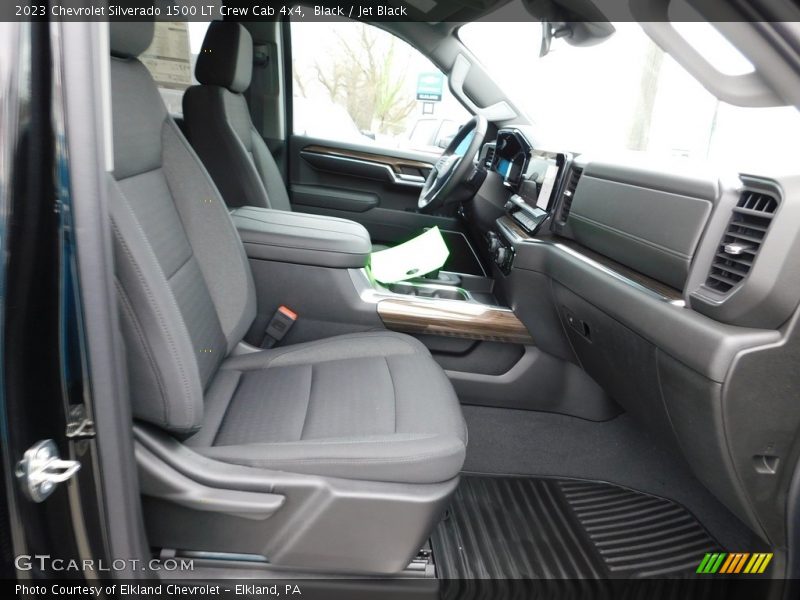 Black / Jet Black 2023 Chevrolet Silverado 1500 LT Crew Cab 4x4
