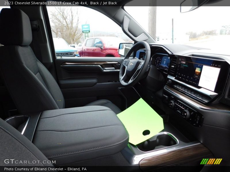 Black / Jet Black 2023 Chevrolet Silverado 1500 LT Crew Cab 4x4