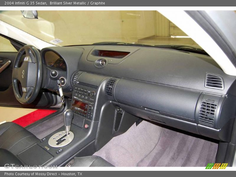 Brilliant Silver Metallic / Graphite 2004 Infiniti G 35 Sedan