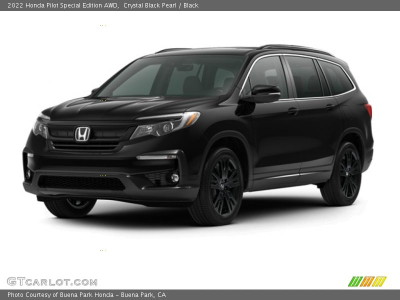 Crystal Black Pearl / Black 2022 Honda Pilot Special Edition AWD