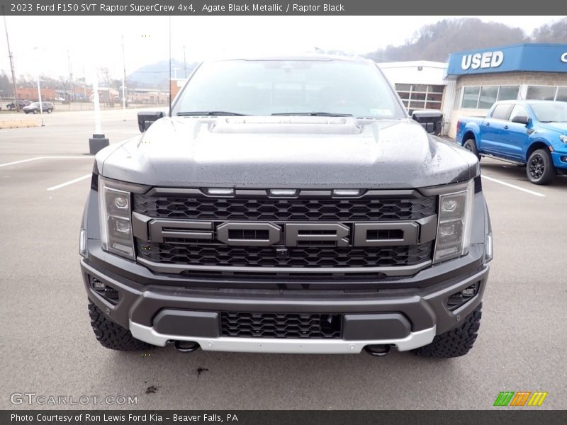 Agate Black Metallic / Raptor Black 2023 Ford F150 SVT Raptor SuperCrew 4x4