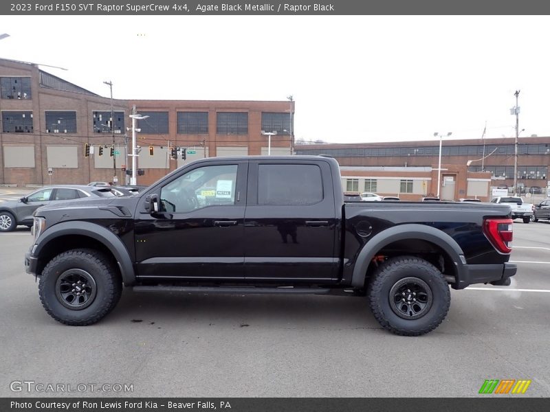  2023 F150 SVT Raptor SuperCrew 4x4 Agate Black Metallic