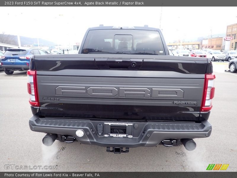 Agate Black Metallic / Raptor Black 2023 Ford F150 SVT Raptor SuperCrew 4x4