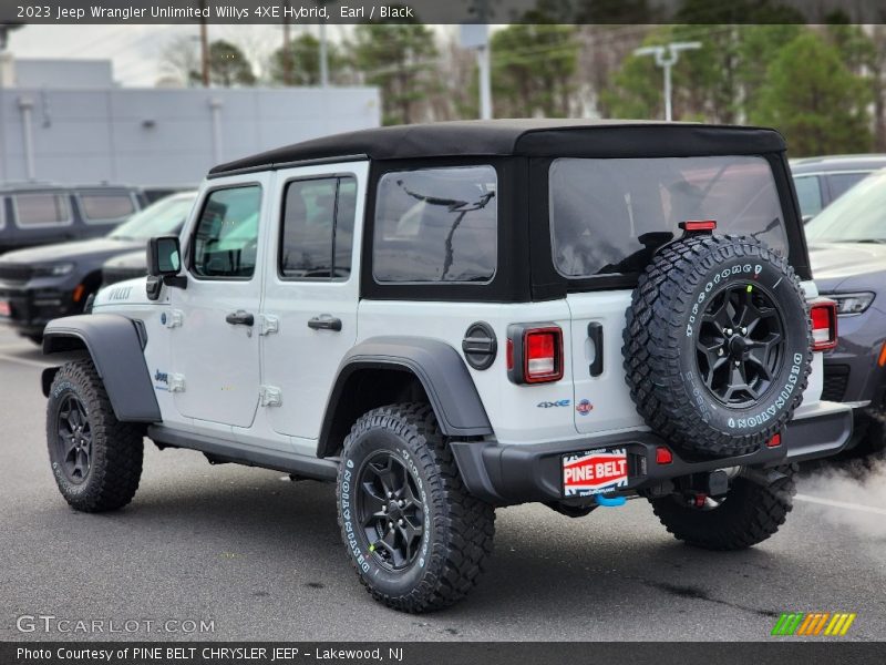 Earl / Black 2023 Jeep Wrangler Unlimited Willys 4XE Hybrid