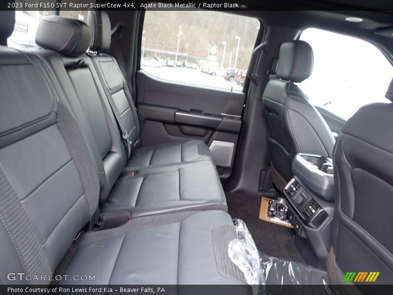 Rear Seat of 2023 F150 SVT Raptor SuperCrew 4x4