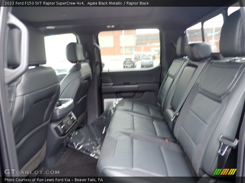 Agate Black Metallic / Raptor Black 2023 Ford F150 SVT Raptor SuperCrew 4x4