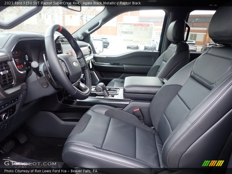  2023 F150 SVT Raptor SuperCrew 4x4 Raptor Black Interior