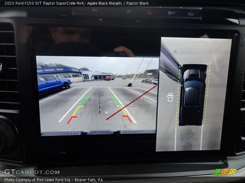 Agate Black Metallic / Raptor Black 2023 Ford F150 SVT Raptor SuperCrew 4x4