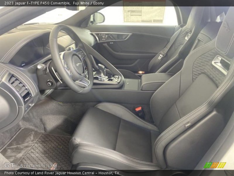 Fuji White / Ebony 2023 Jaguar F-TYPE P450 Convertible