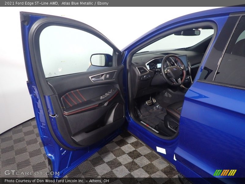 Front Seat of 2021 Edge ST-Line AWD