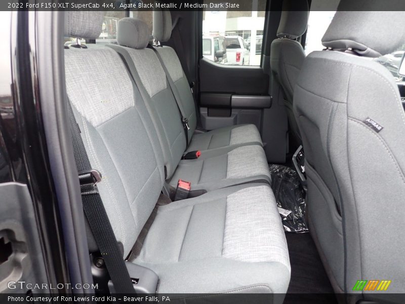Rear Seat of 2022 F150 XLT SuperCab 4x4