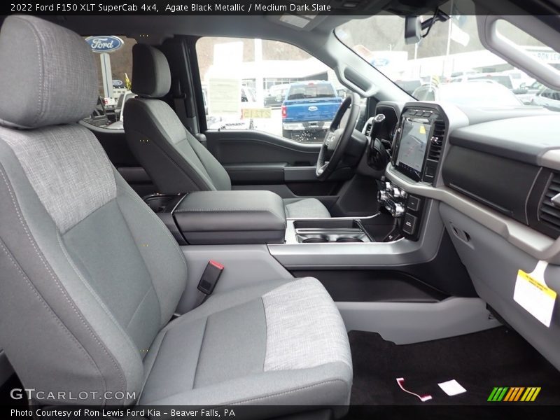 Front Seat of 2022 F150 XLT SuperCab 4x4