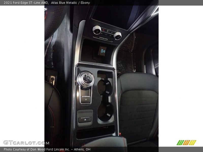 Controls of 2021 Edge ST-Line AWD