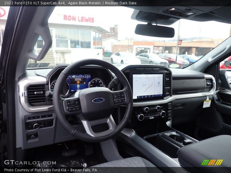 Front Seat of 2022 F150 XLT SuperCab 4x4