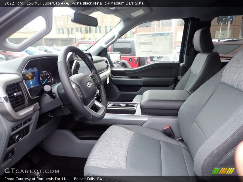  2022 F150 XLT SuperCab 4x4 Medium Dark Slate Interior