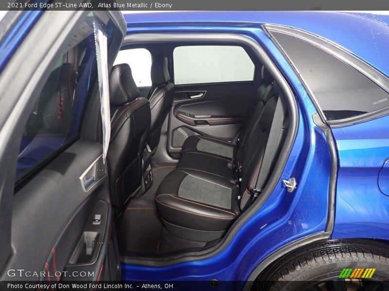 Rear Seat of 2021 Edge ST-Line AWD