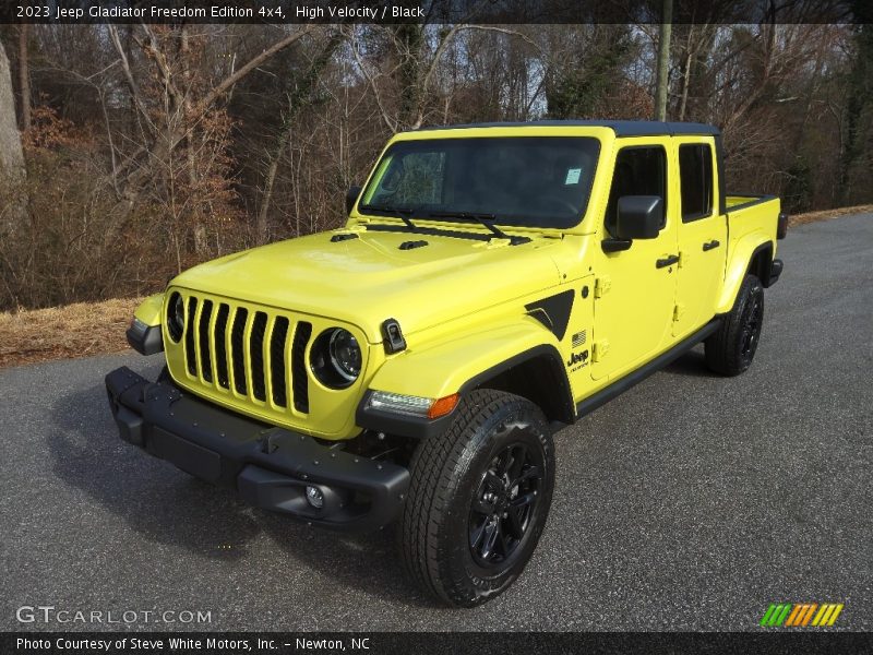 High Velocity / Black 2023 Jeep Gladiator Freedom Edition 4x4