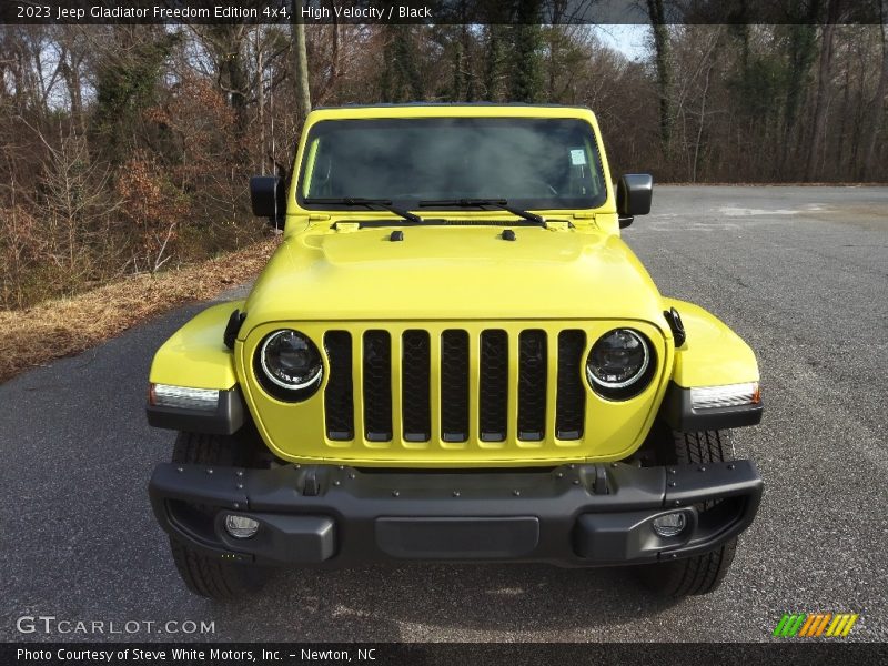 High Velocity / Black 2023 Jeep Gladiator Freedom Edition 4x4