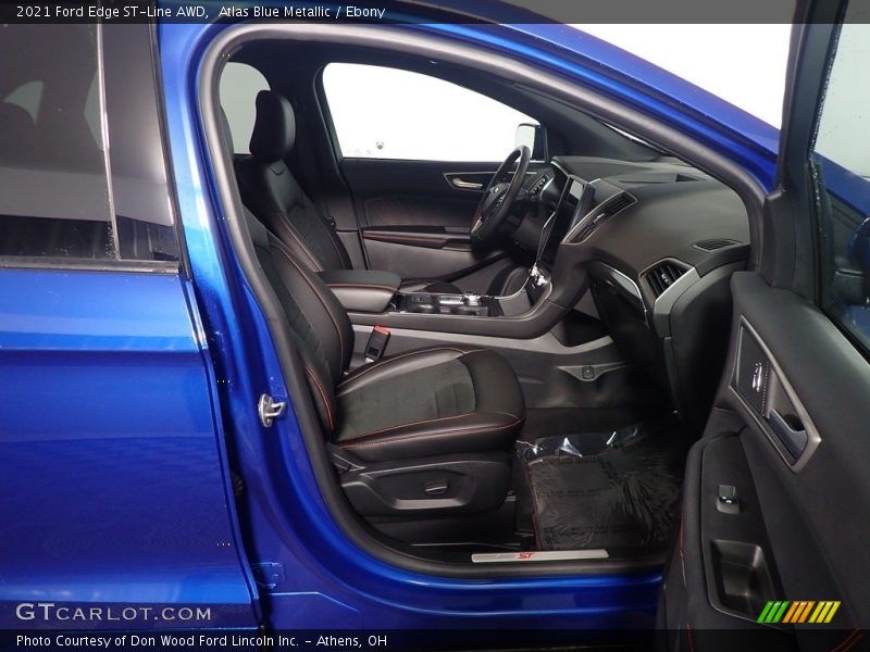 Front Seat of 2021 Edge ST-Line AWD