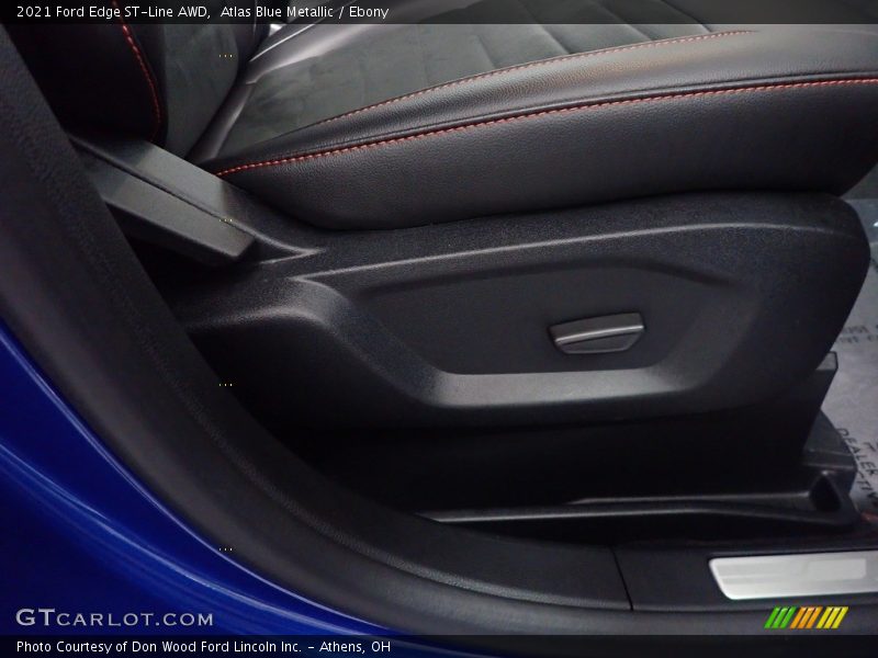 Front Seat of 2021 Edge ST-Line AWD