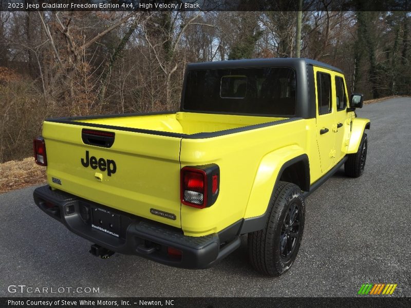 High Velocity / Black 2023 Jeep Gladiator Freedom Edition 4x4