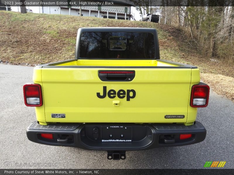 High Velocity / Black 2023 Jeep Gladiator Freedom Edition 4x4