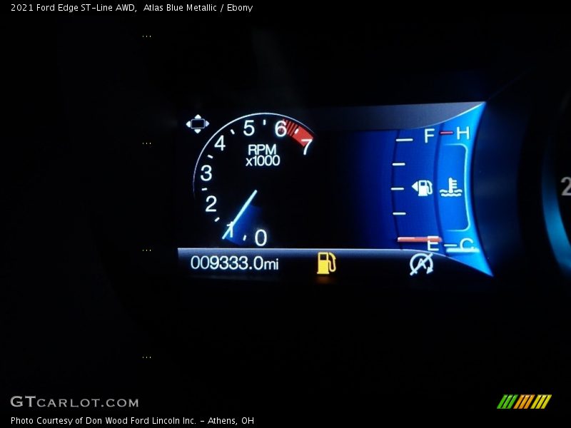 Atlas Blue Metallic / Ebony 2021 Ford Edge ST-Line AWD