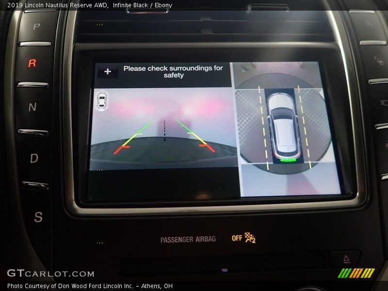 Infinite Black / Ebony 2019 Lincoln Nautilus Reserve AWD