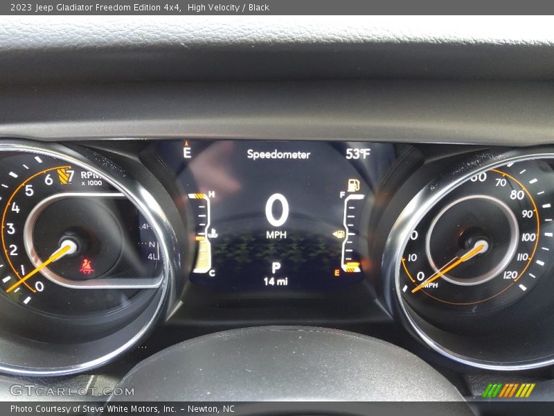 High Velocity / Black 2023 Jeep Gladiator Freedom Edition 4x4