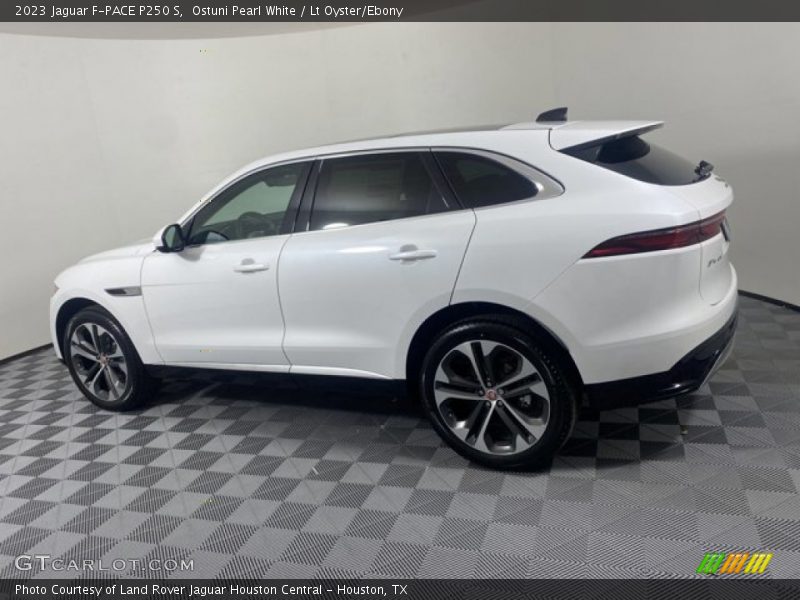 Ostuni Pearl White / Lt Oyster/Ebony 2023 Jaguar F-PACE P250 S