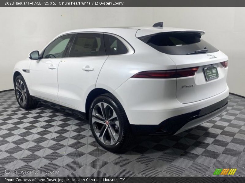 Ostuni Pearl White / Lt Oyster/Ebony 2023 Jaguar F-PACE P250 S