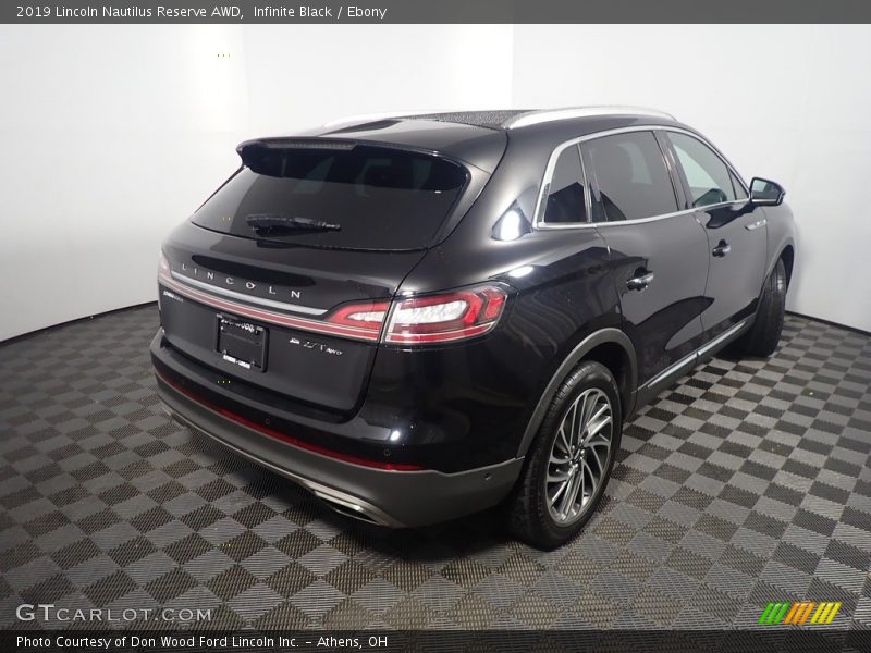 Infinite Black / Ebony 2019 Lincoln Nautilus Reserve AWD