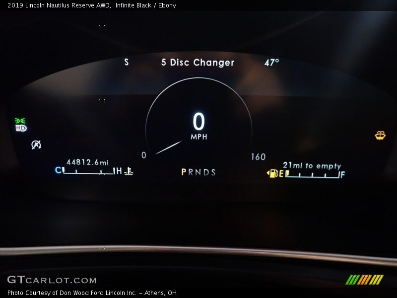 Infinite Black / Ebony 2019 Lincoln Nautilus Reserve AWD