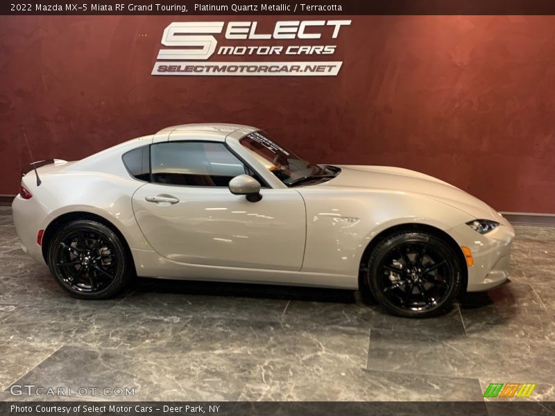  2022 MX-5 Miata RF Grand Touring Platinum Quartz Metallic