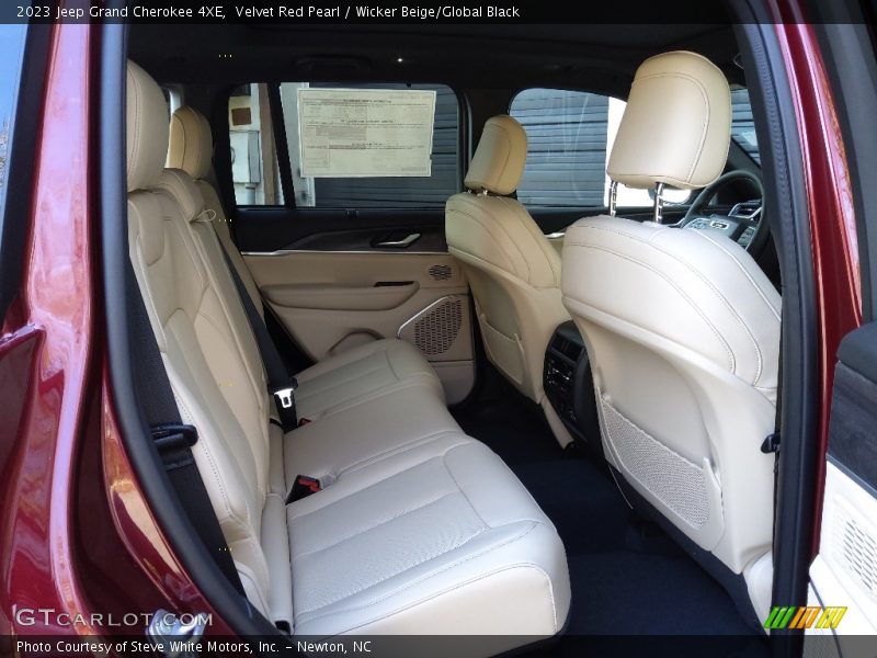 Rear Seat of 2023 Grand Cherokee 4XE