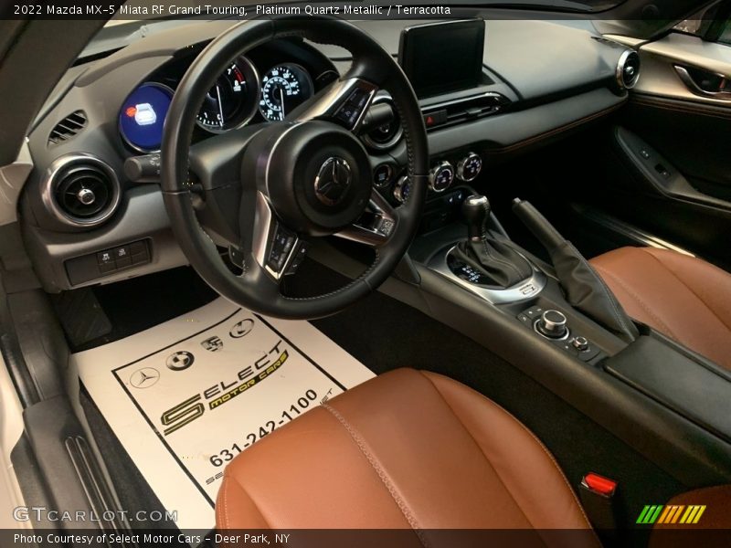 2022 MX-5 Miata RF Grand Touring Terracotta Interior