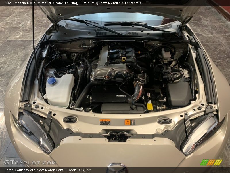  2022 MX-5 Miata RF Grand Touring Engine - 2.0 Liter SKYACTIV-G DI DOHC 16-Valve VVT 4 Cylinder