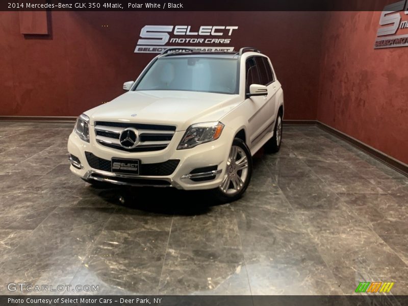 Polar White / Black 2014 Mercedes-Benz GLK 350 4Matic