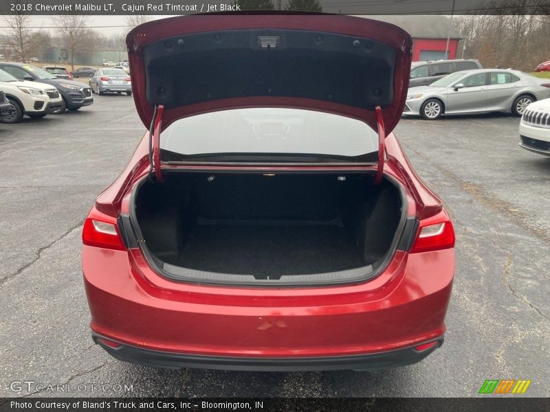 Cajun Red Tintcoat / Jet Black 2018 Chevrolet Malibu LT