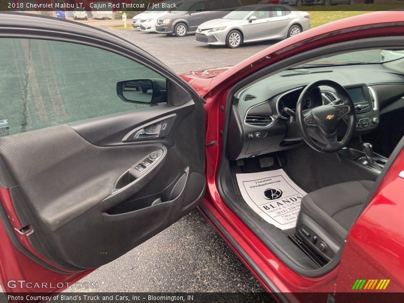 Cajun Red Tintcoat / Jet Black 2018 Chevrolet Malibu LT