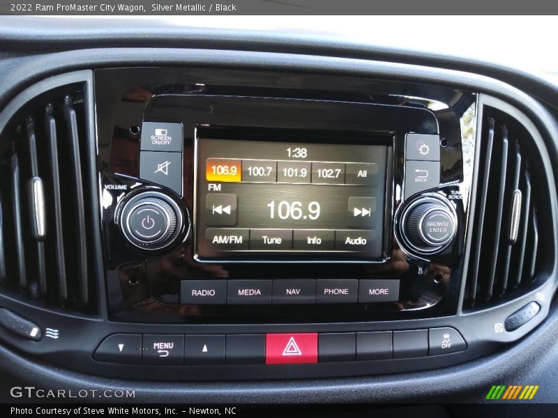 Audio System of 2022 ProMaster City Wagon