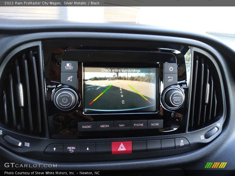 Controls of 2022 ProMaster City Wagon